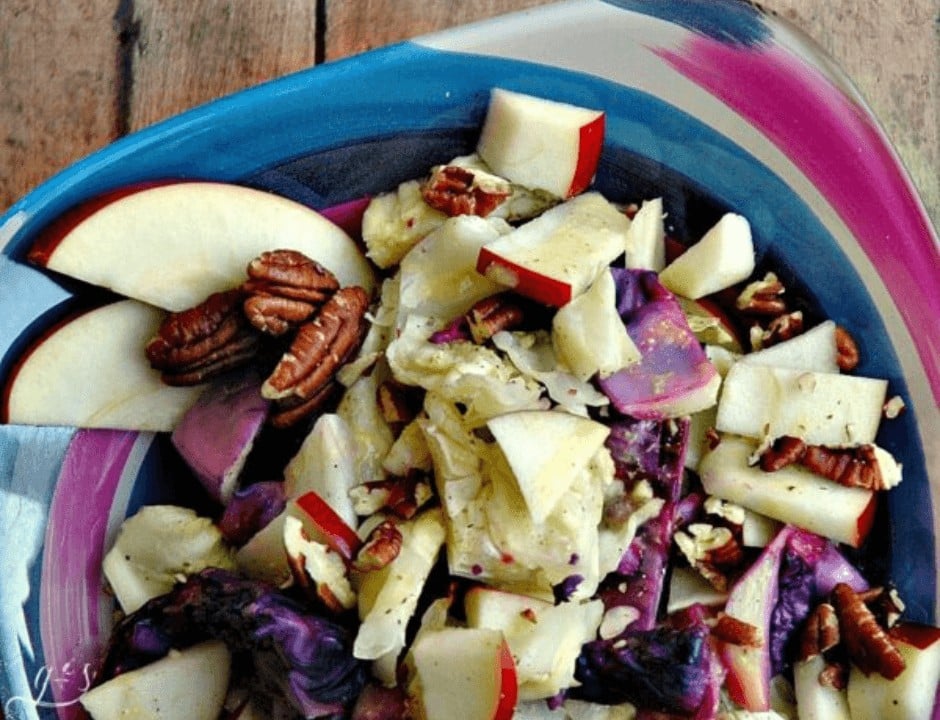 Roasted Cabbage Salad