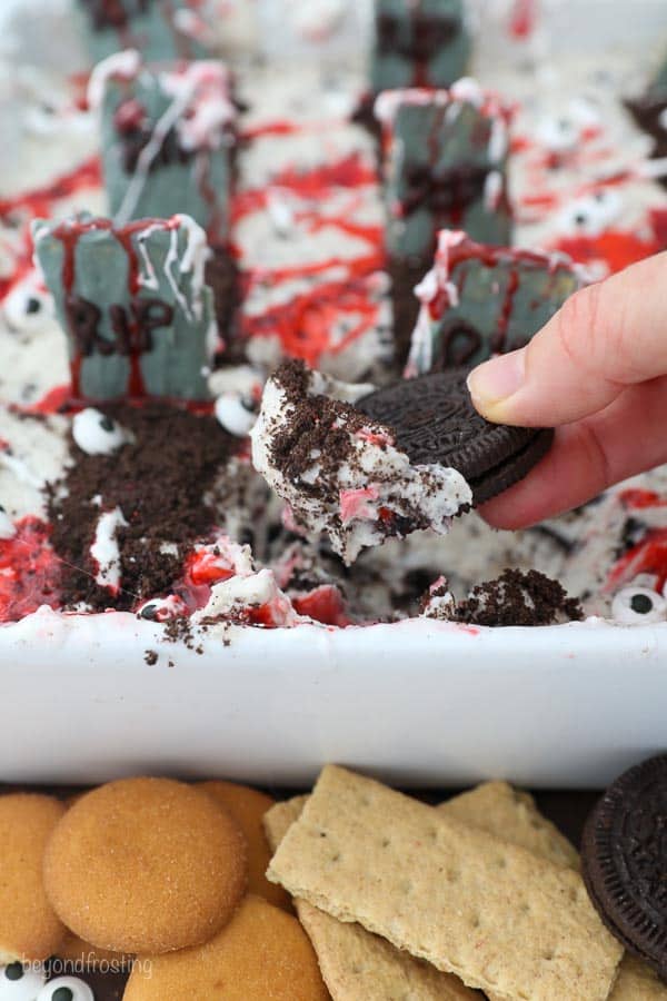 Halloween Party Treats - Spooky Oreo Dip