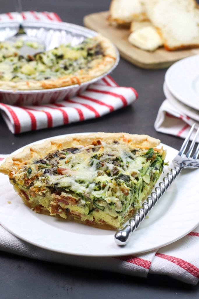 Easy Bacon and Swiss Cheese Quiche More With Less Today