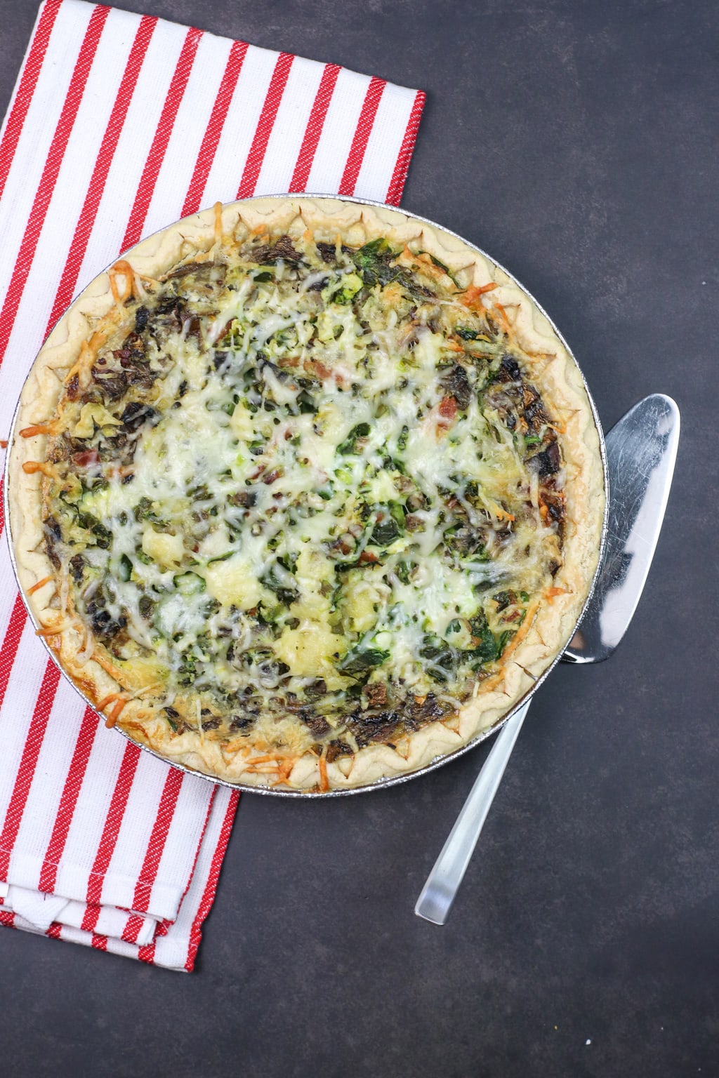 Easy Bacon and Swiss Cheese Quiche More With Less Today