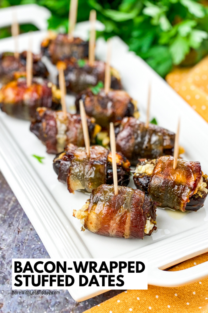 Bacon-Wrapped Stuffed Dates PIN