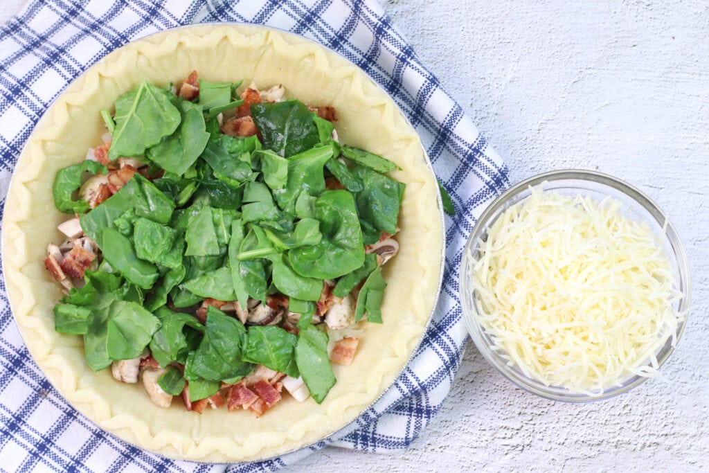 Bacon and Swiss Quiche Recipe Step 3