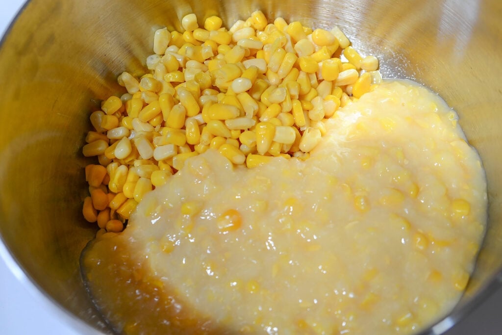 Baked Corn Casserole Step 1