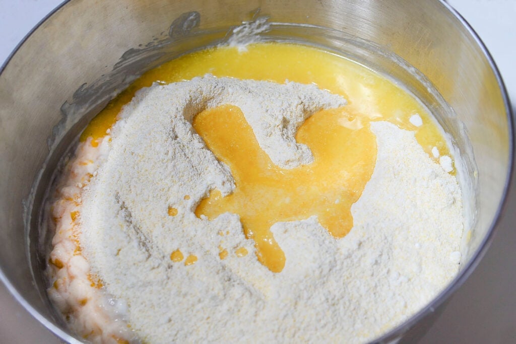 Baked Corn Casserole Step 2