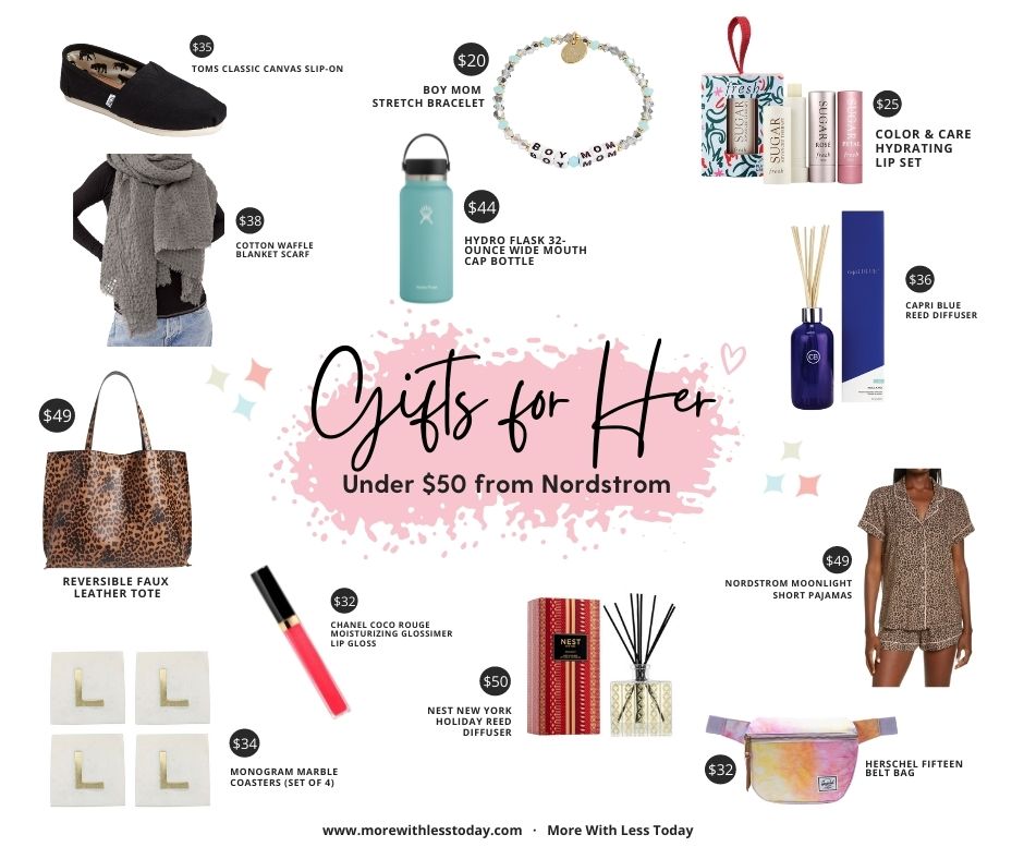Gifts for Her Under $50 from Nordstrom
