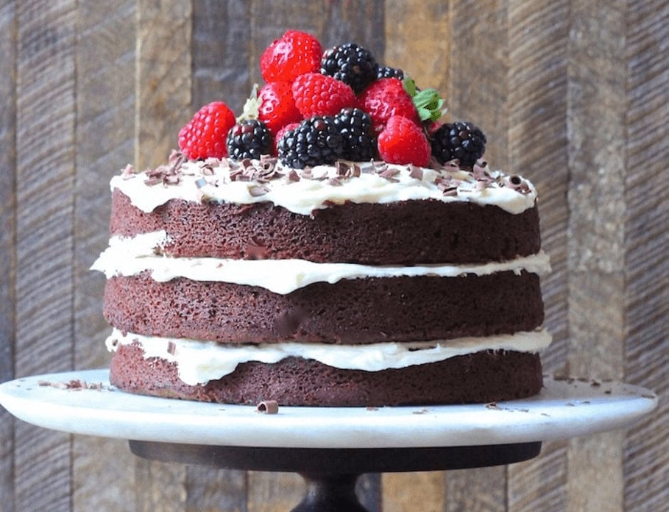 Naked Chocolate Cake - 15 Amazing Pastry Recipes