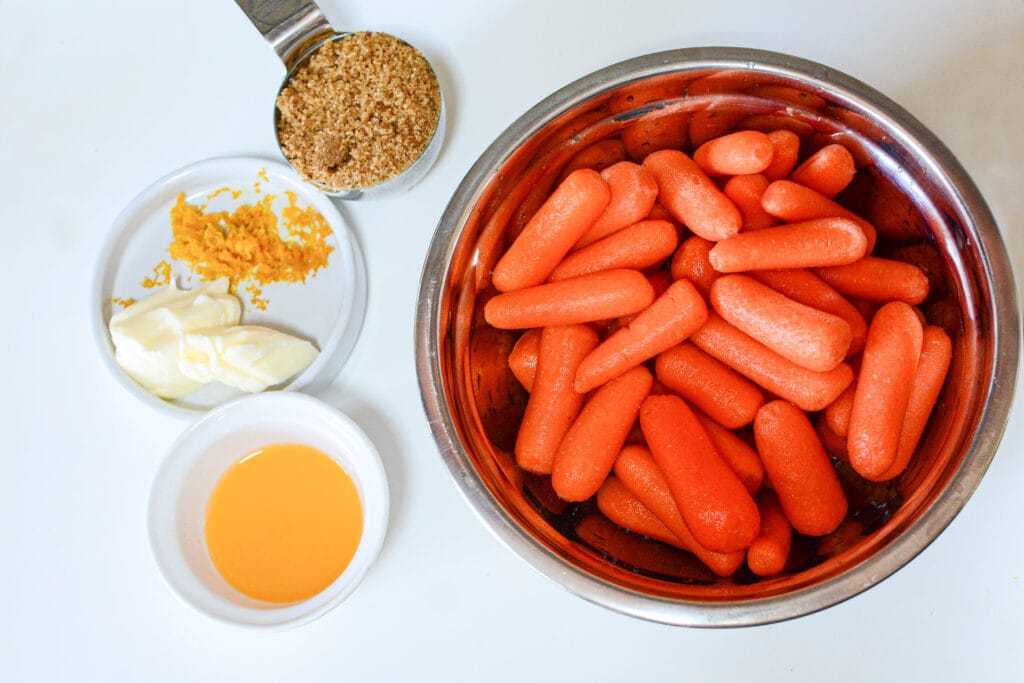 Orange Glazed Carrots Ingredients