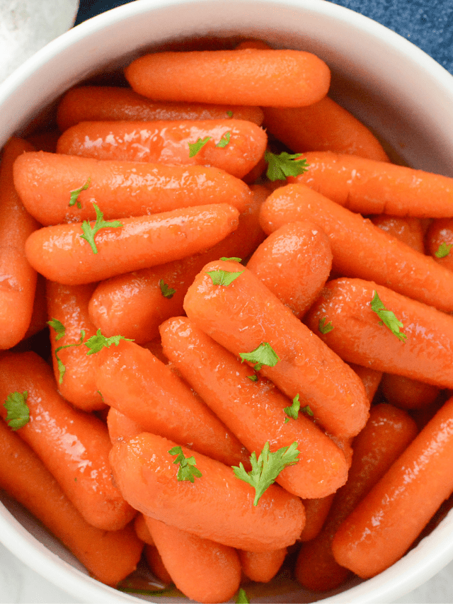 FourStep Orange Glazed Carrots Recipe More With Less Today