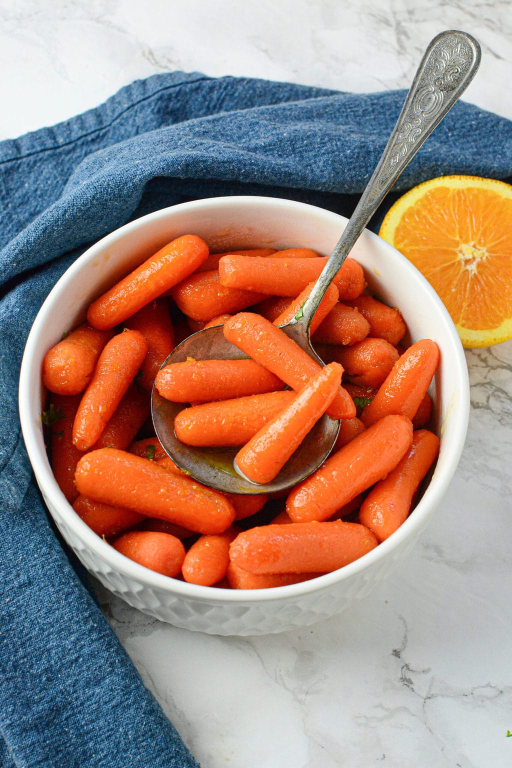 FourStep Orange Glazed Carrots Recipe