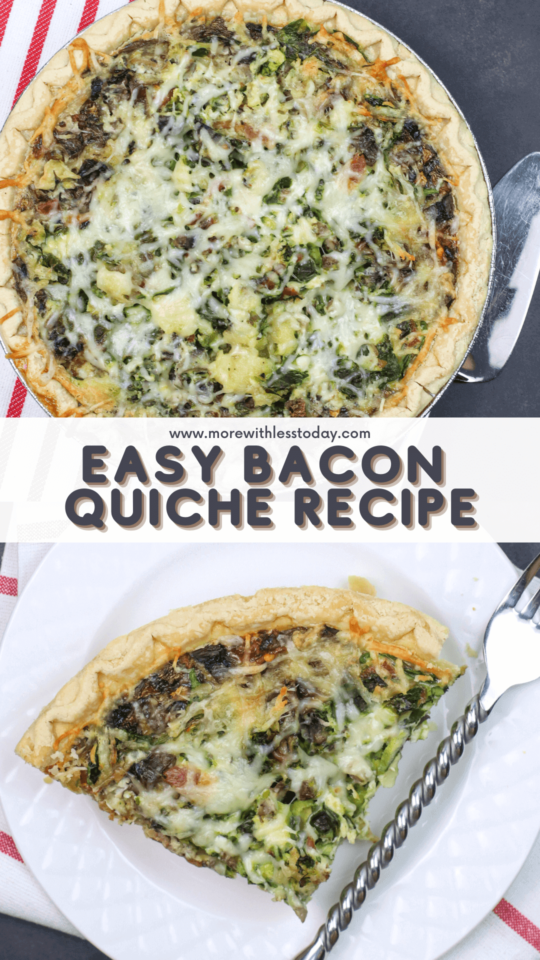 Bacon Quiche Recipe More With Less Today