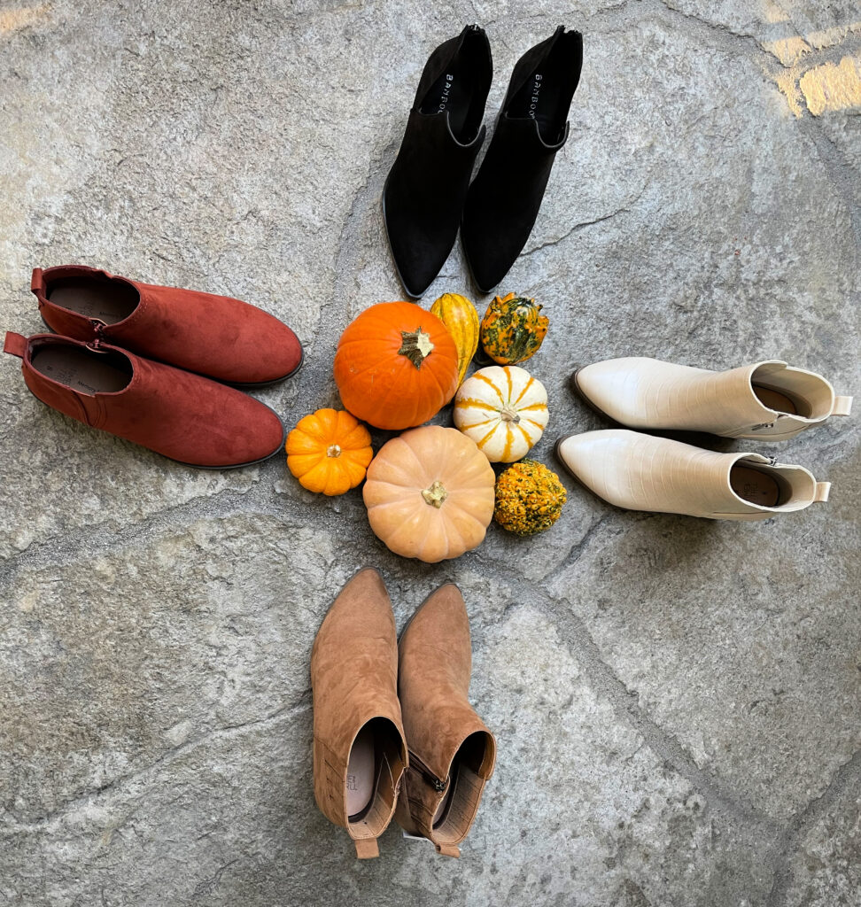 Fall boots from Walmart