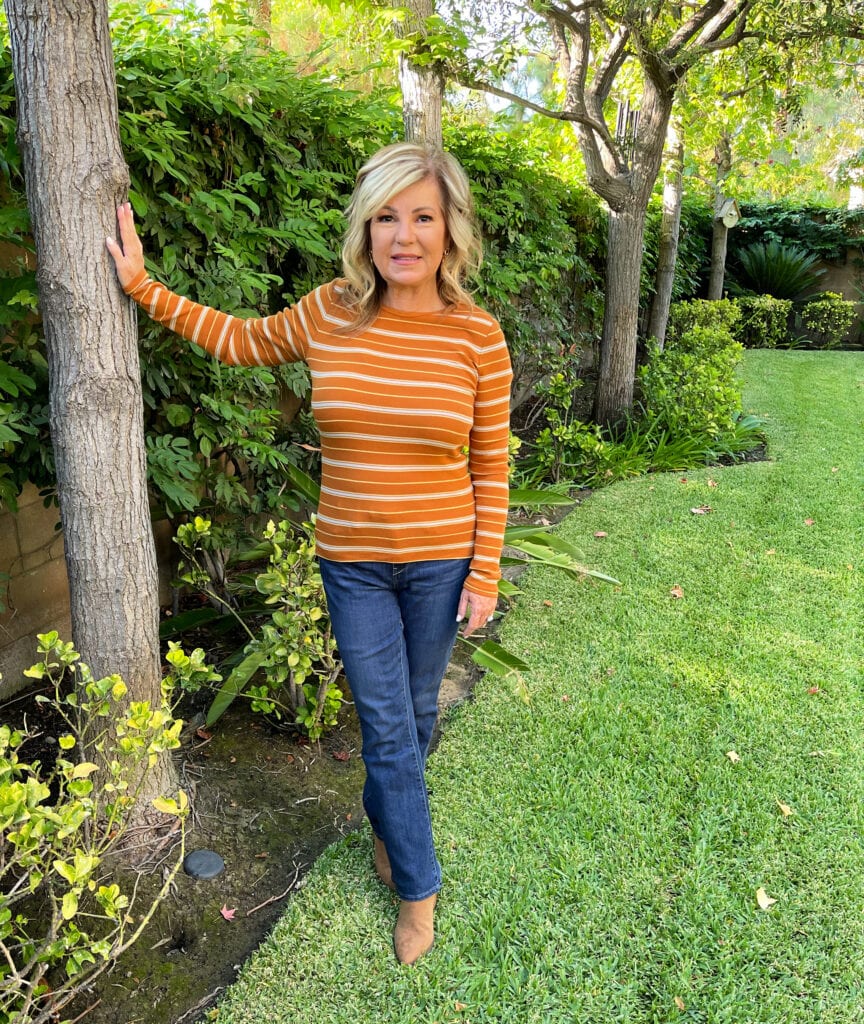 Free Assembly Long Sleeve Rib Crew