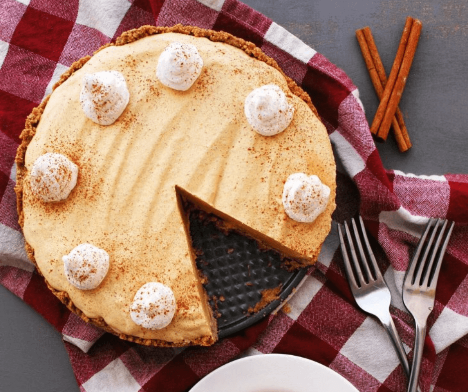 Allergy-Friendly Pumpkin Mousse Pie - Easy Fall Dessert Recipes