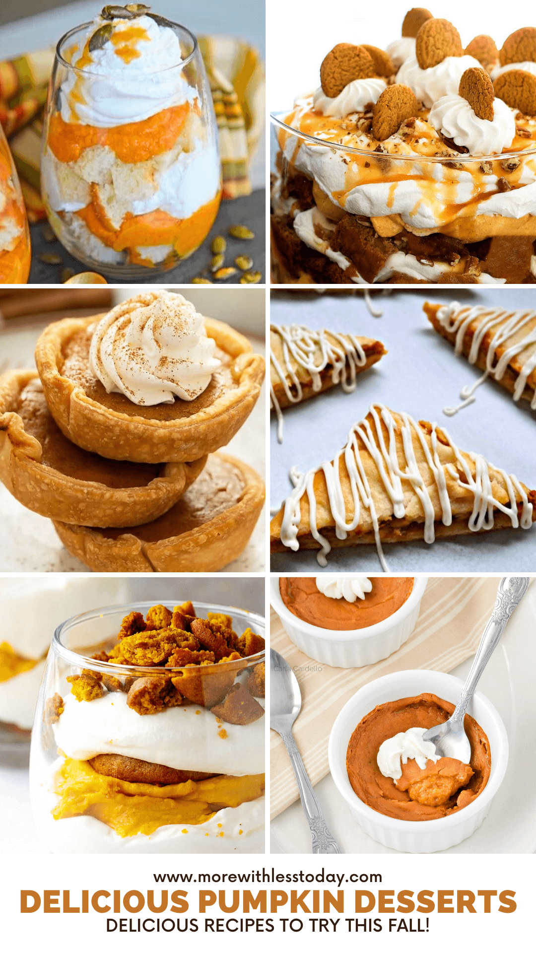 Delicious Pumpkin Desserts - PIN