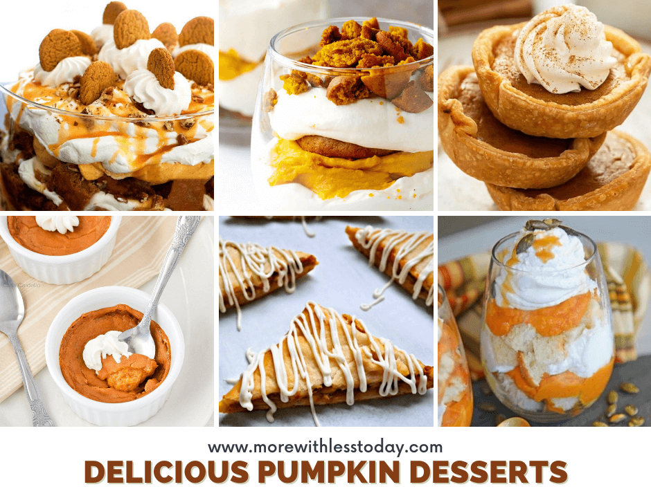 Delicious Pumpkin Desserts