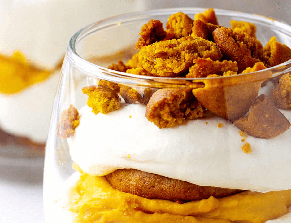 Easiest Creamy Pumpkin Trifle