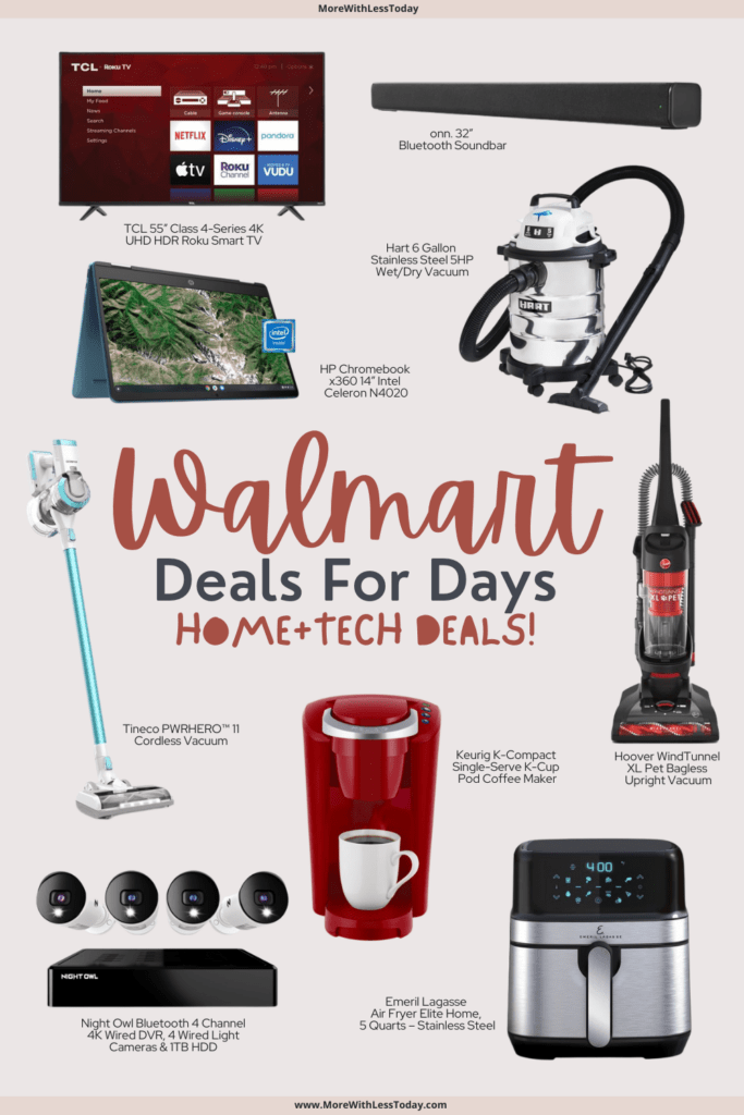 Walmart Deals for Days - Home & Tech