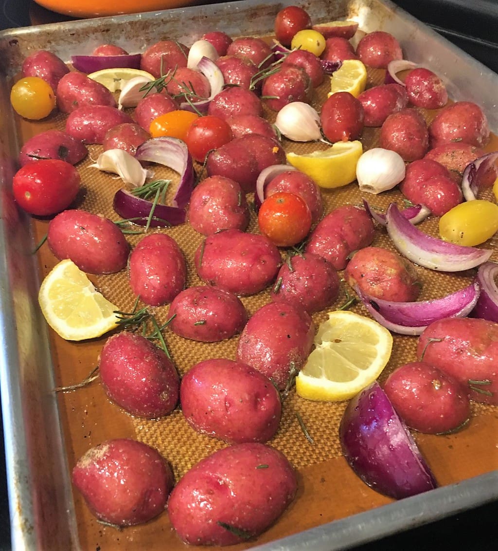 Easy Roasted Potatoes Sheet Pan Recipe More With Less Today