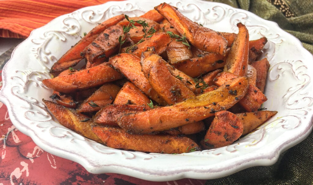 roasted curried carrots recipe