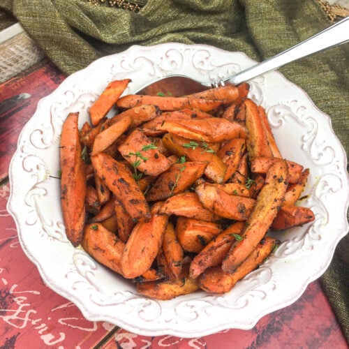 roasted curried carrots recipe