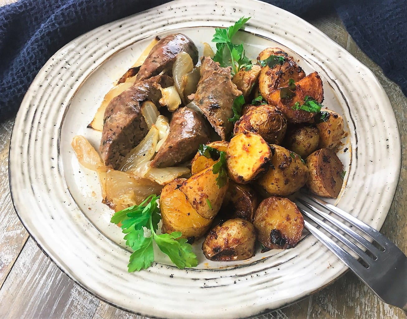 chorizo with spanish-style potatoes