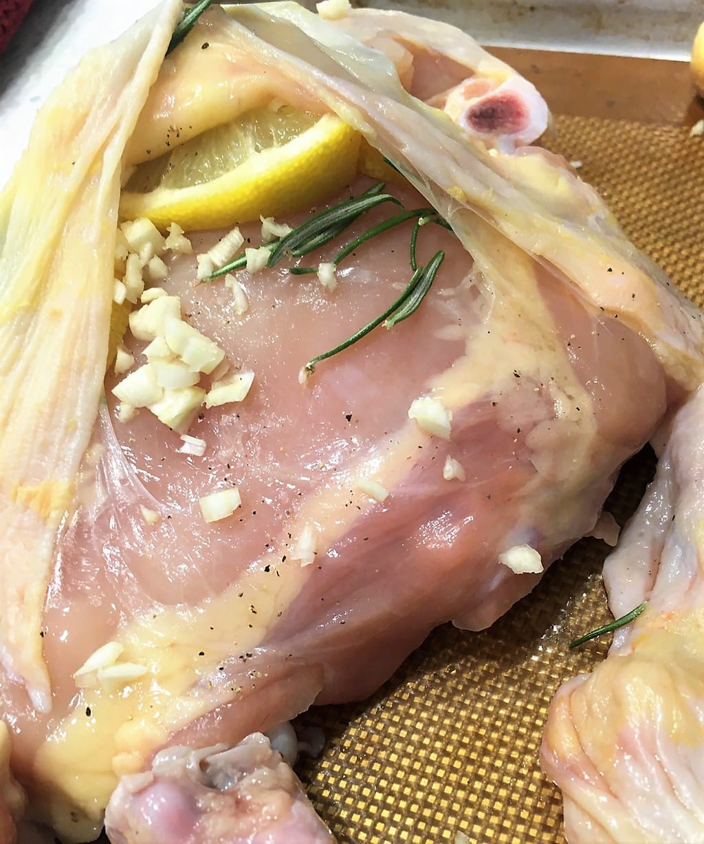 lemon and rosemary roasted chicken recipe