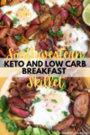 southwestern keto and low carb breakfast skillet