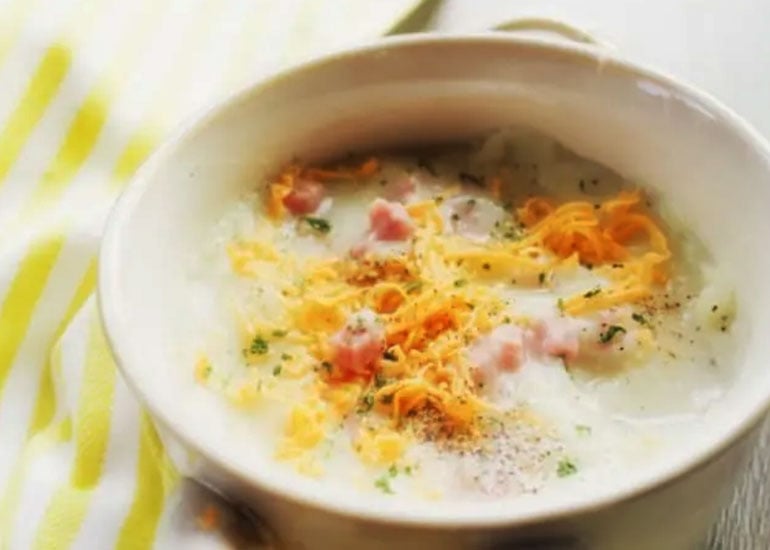 5 Dollar Dinner Ideas for Menu Planning Monday - Cheesy Ham Potato Soup
