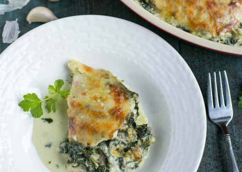 5 Dollar Dinner Ideas for Menu Planning Monday - Cheesy Low Carb Keto Tuna Spinach Casserole