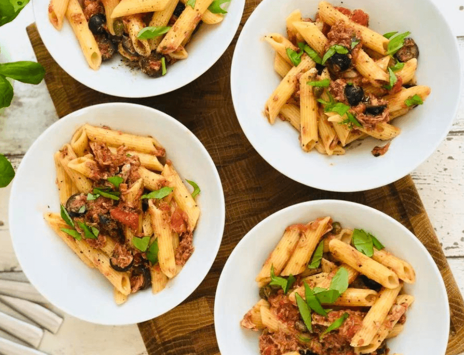 Canned Tuna Pasta