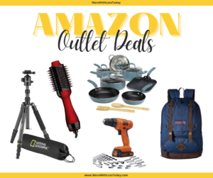 Amazon outlet deals collage of some products