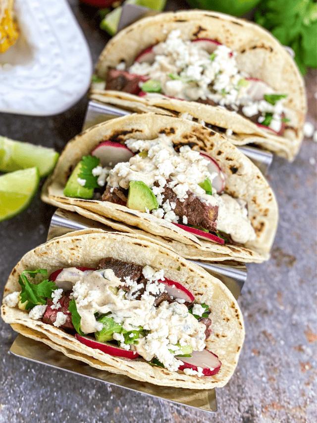 Mexican Steak Street Tacos Recipe