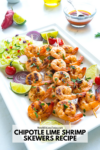 PIN for Chipotle Lime Shrimp Skewers Recipe