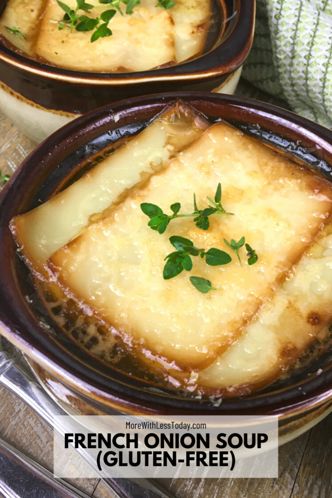 French Onion Soup Recipe (GlutenFree) More With Less Today
