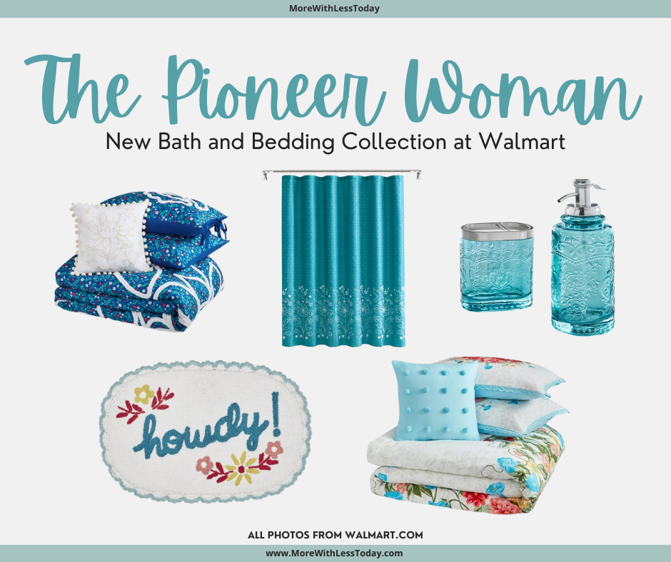 Pioneer Woman’s Bath and Bedding Collection 