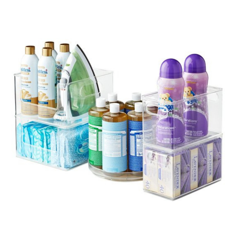 The Home Edit 5 Piece Laundry Edit, Plastic Modular Storage System