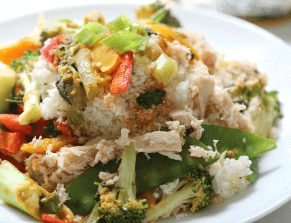 Tuna Thai Red Curry - Canned Tuna Recipes