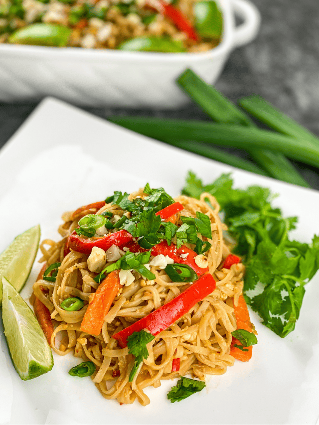 Easy Vegetable Pad Thai Recipe