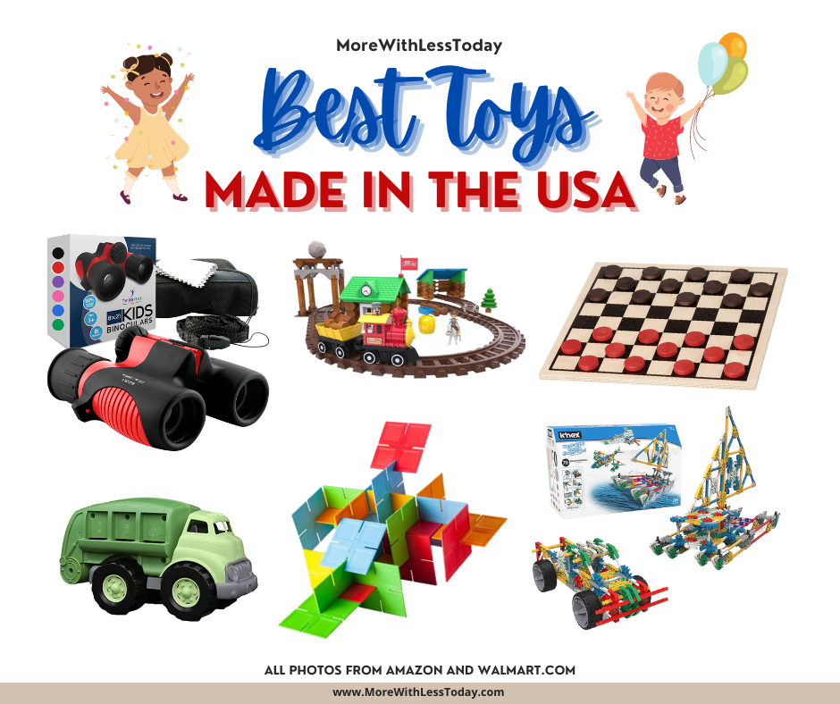 Best Toys Made in the USA More With Less Today