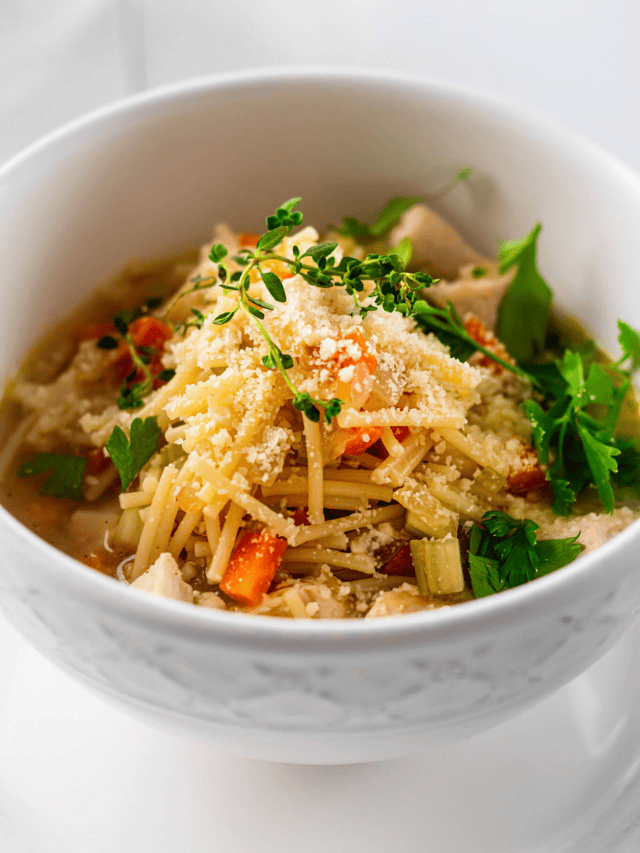 Fideo Soup with Chicken Recipe