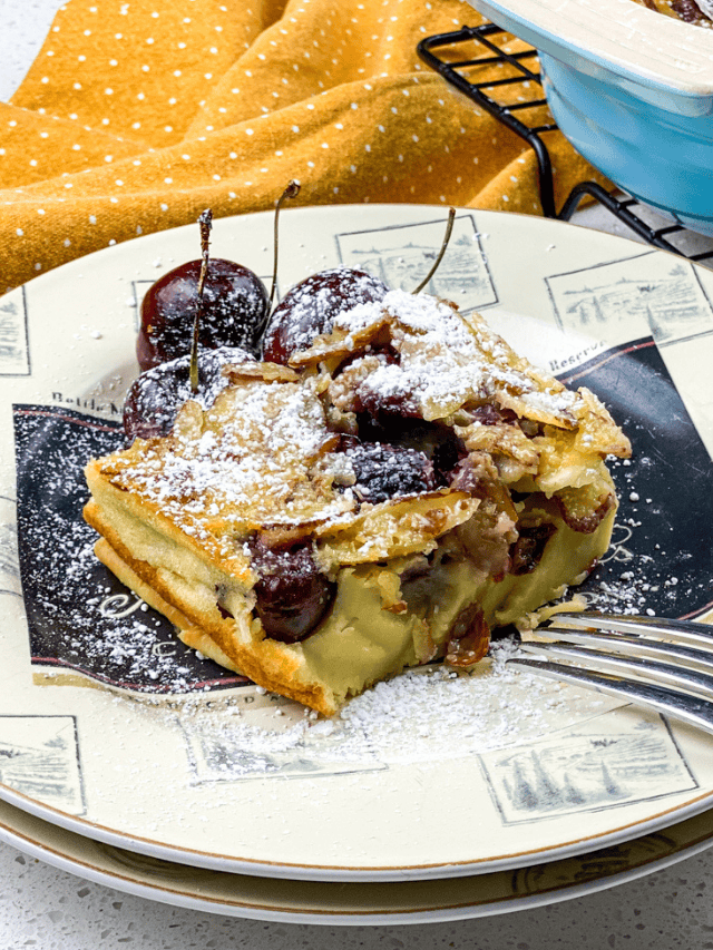 Cherry Almond Clafoutis Recipe