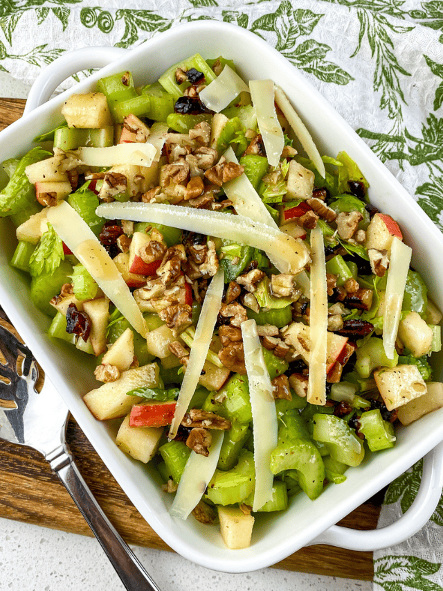 Crunchy Celery Apple Salad Recipe