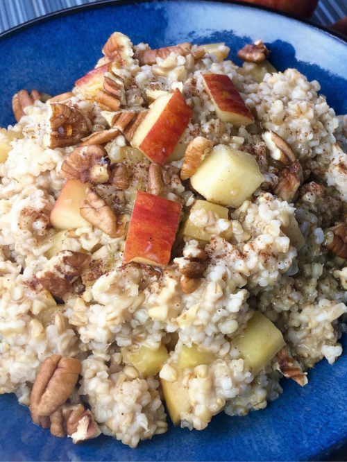 Healthy Apple Cinnamon Oats Recipe poster