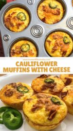 Cauliflower Muffins with Cheese Recipe - More With Less Today