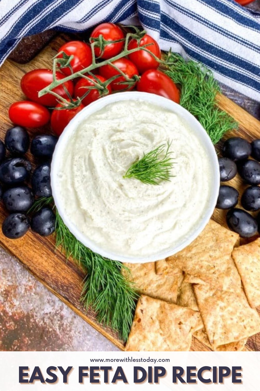 PIN for Easy Feta Dip Recipe