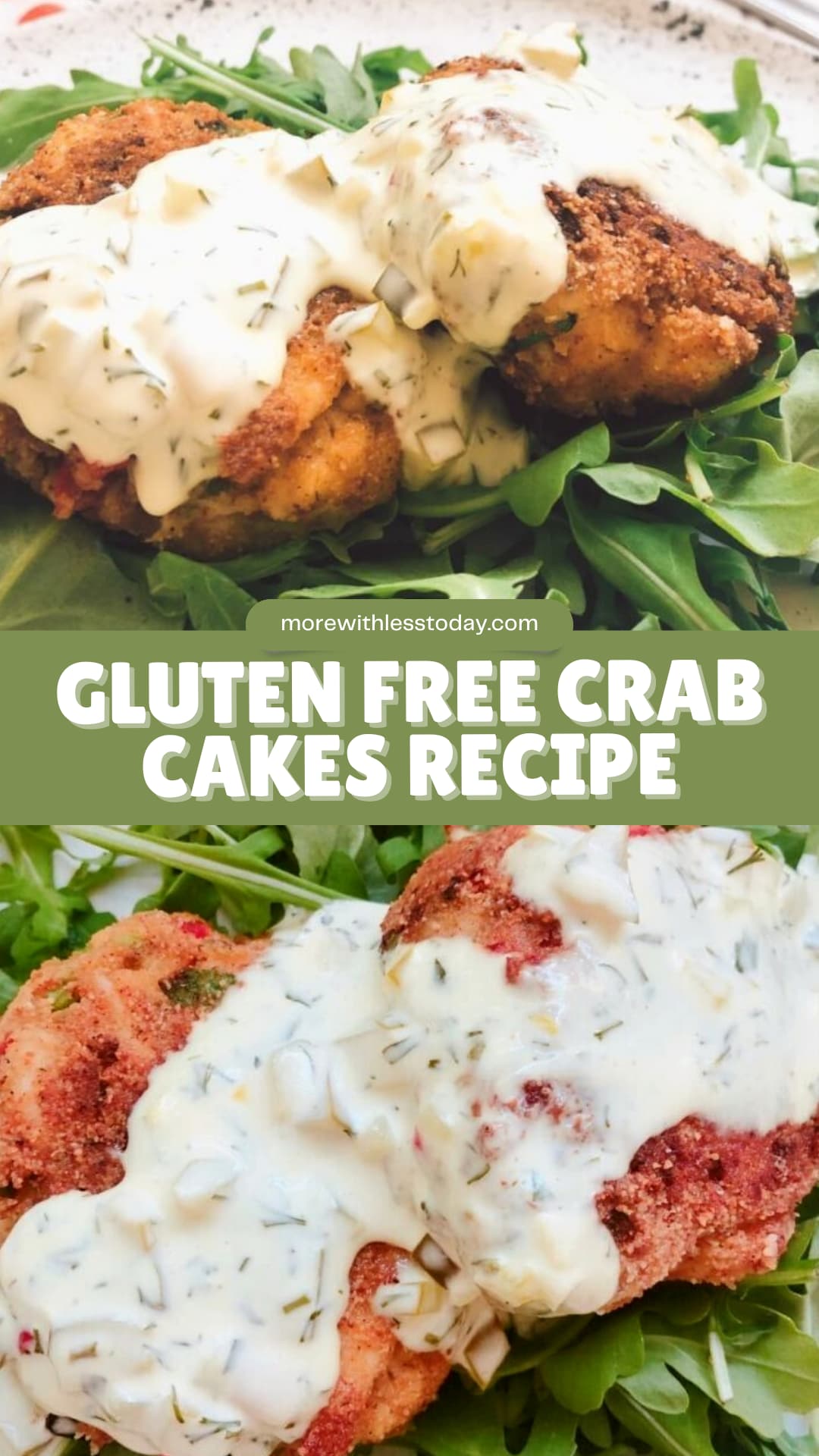 PIN for Gluten Free Crab Cakes Recipe