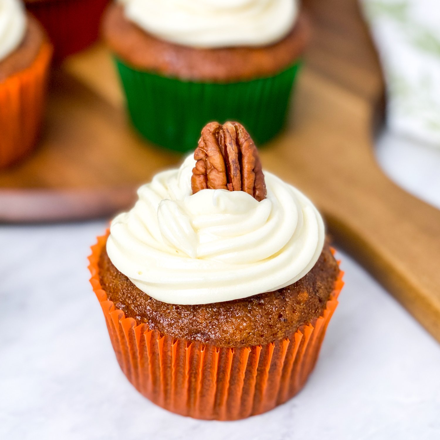 The Best Carrot Cake Cupcake