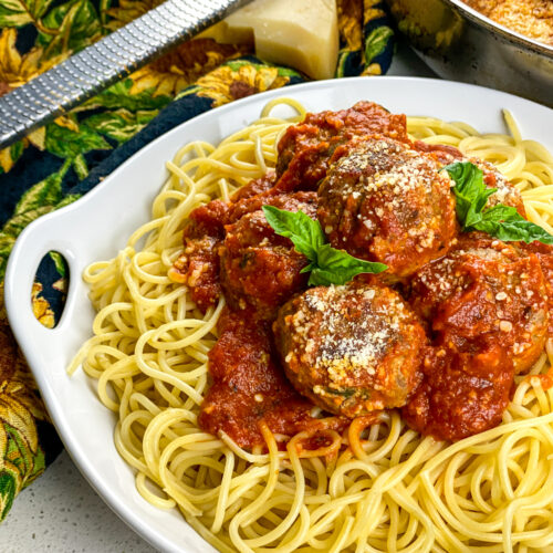 best spaghetti with homemade meatballs recipe