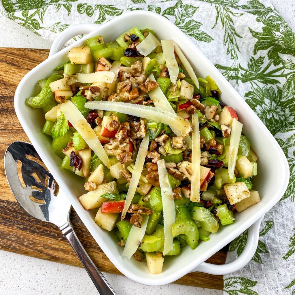 crunchy celery apple salad