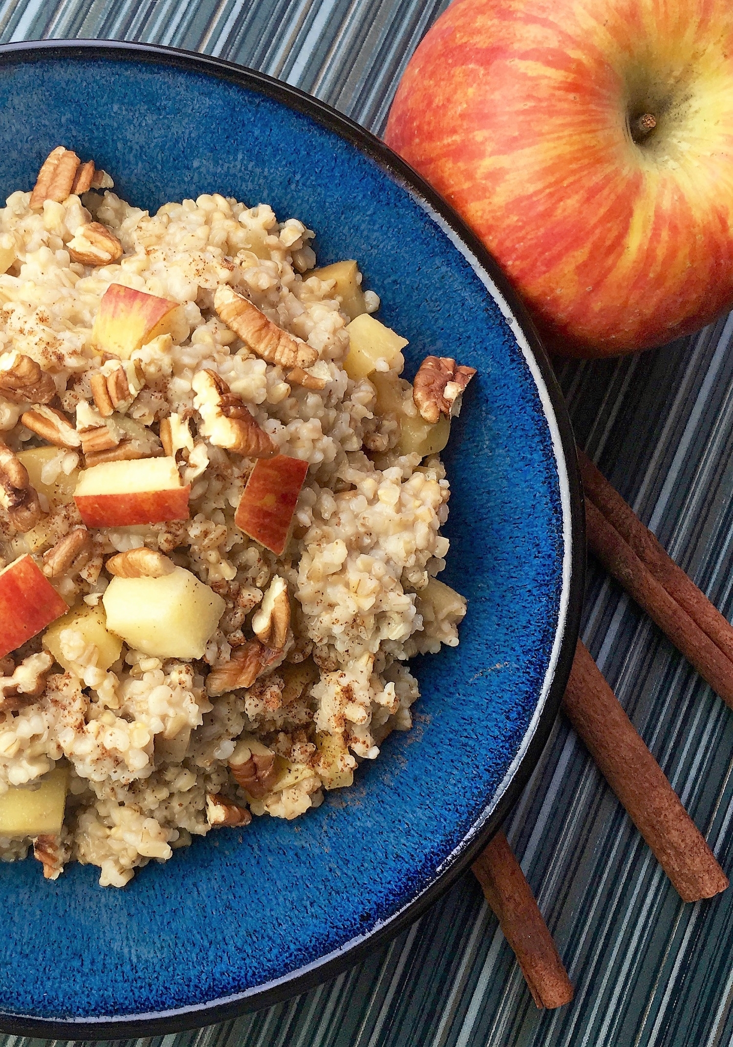 healthy apple cinnamon oats recipe